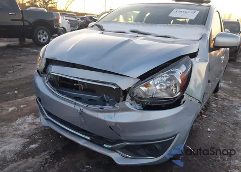 2019 Mitsubishi Mirage Es/Rf from USA, damaged, VIN ML32A3HJ8KH004325